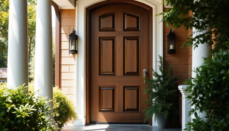 6 panel exterior door