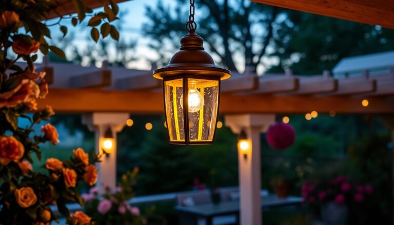 hanging exterior light