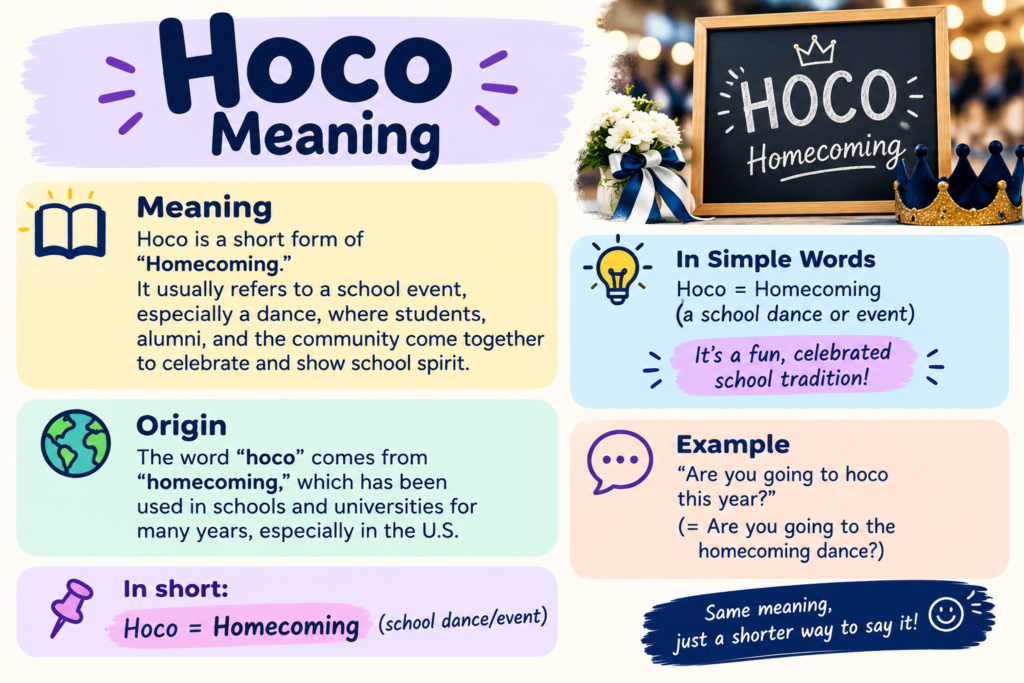 Hoco Meaning