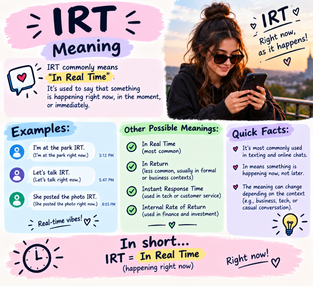 Irt Meaning
