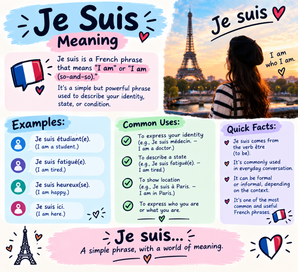 Je Suis Meaning