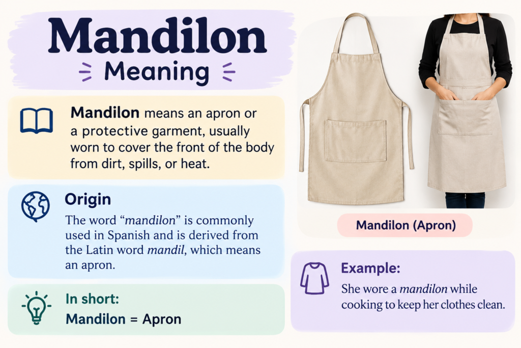 Mandilon Meaning