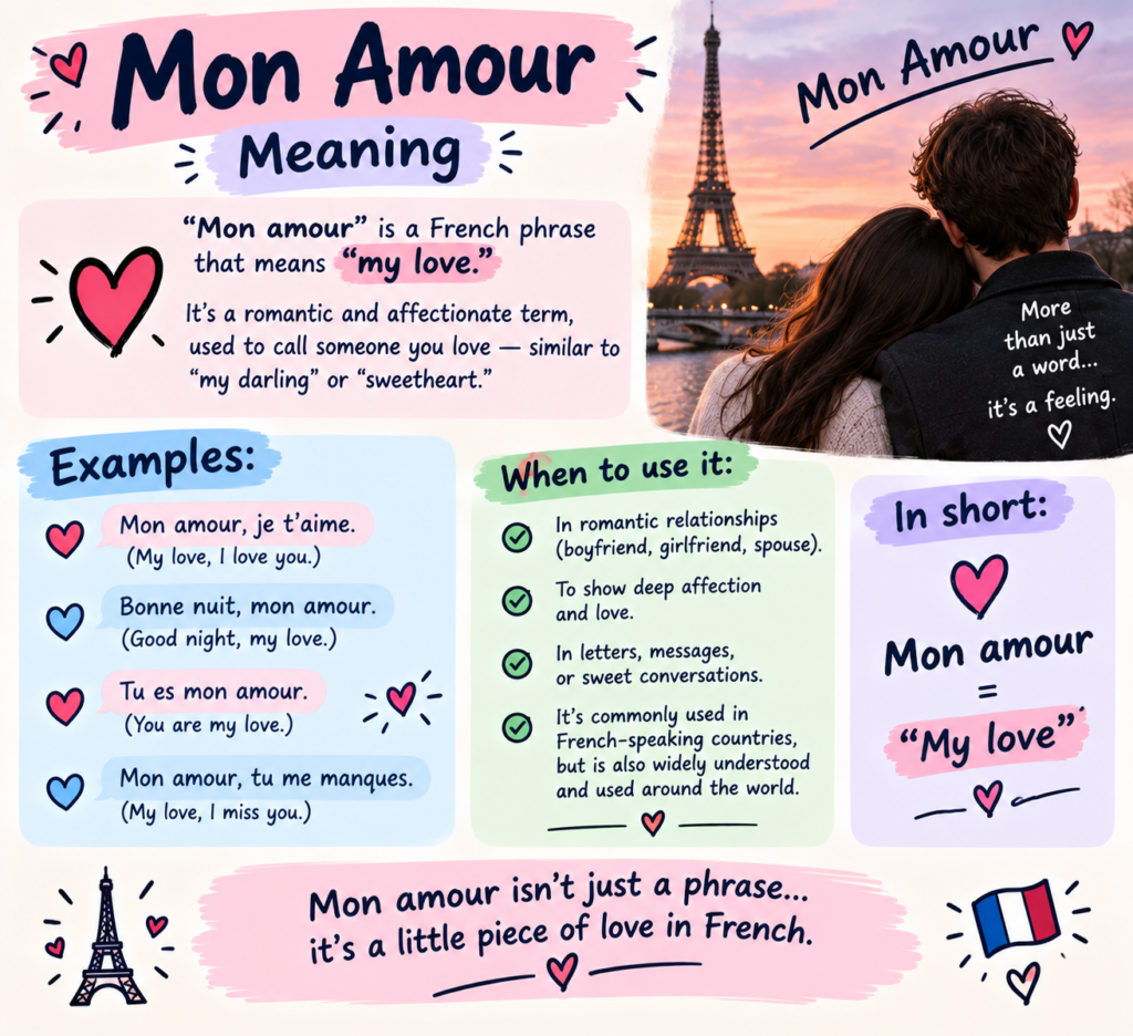 Mon Amour Meaning
