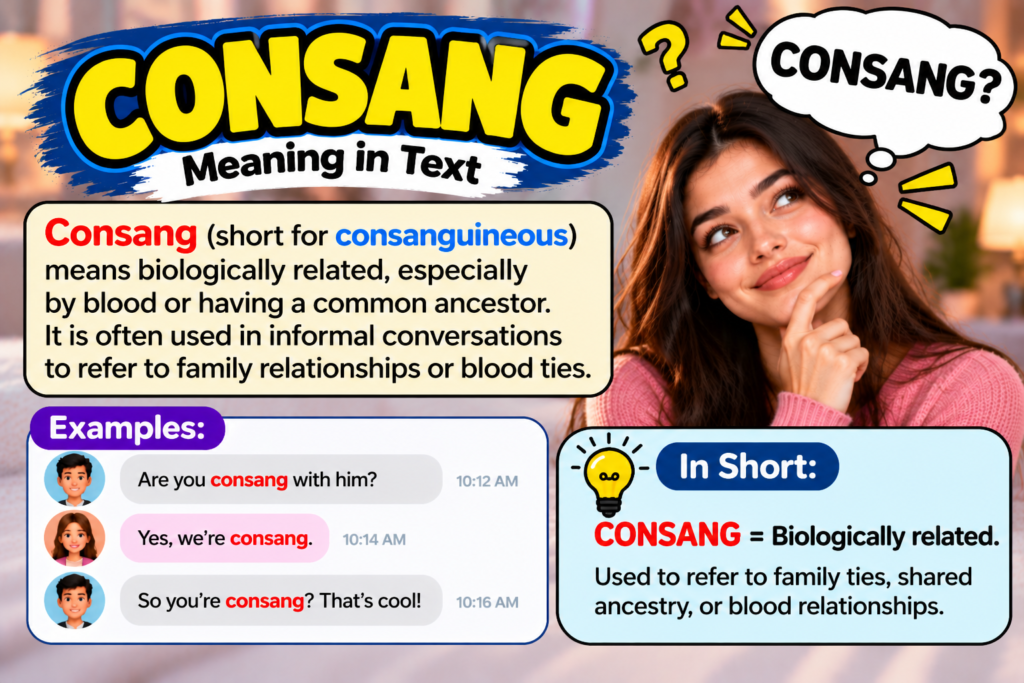 consang-meaning