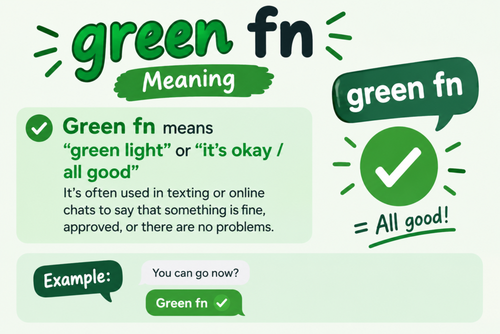 green-fn-meaning