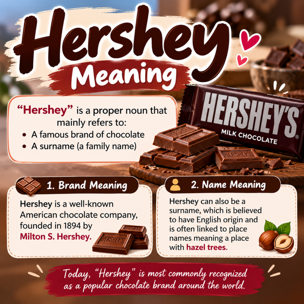 hershey-meaning