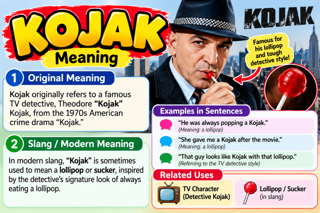 kojak-meaning