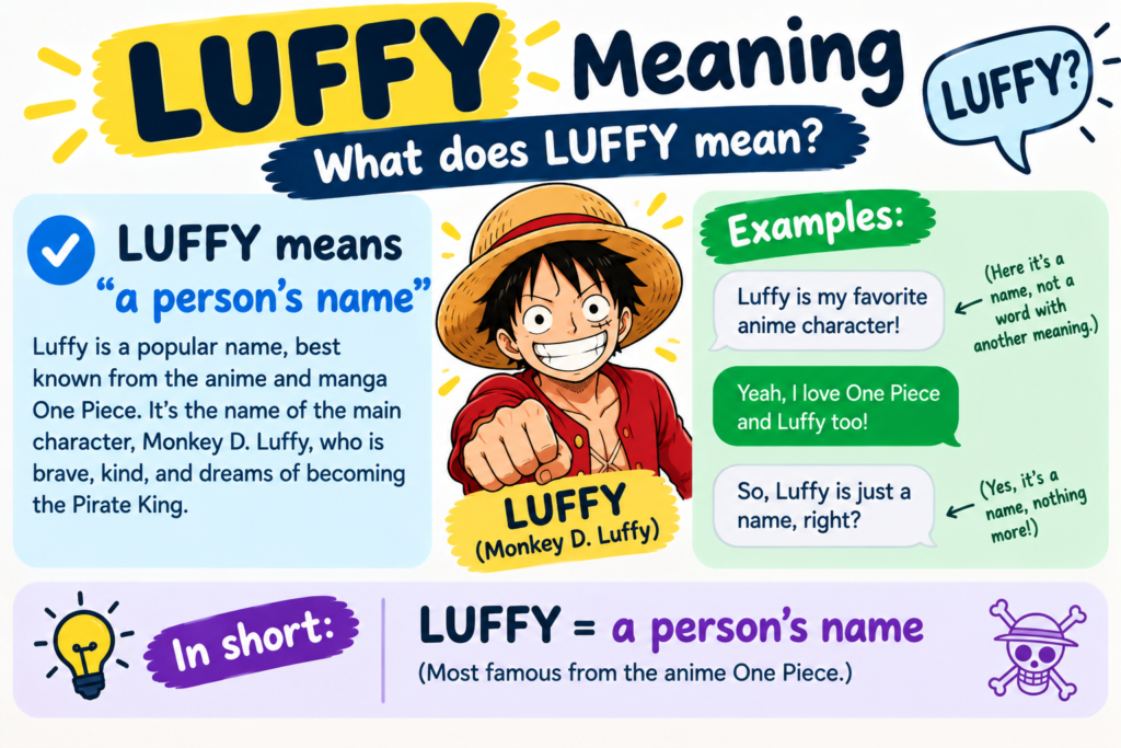 luffy-meaning