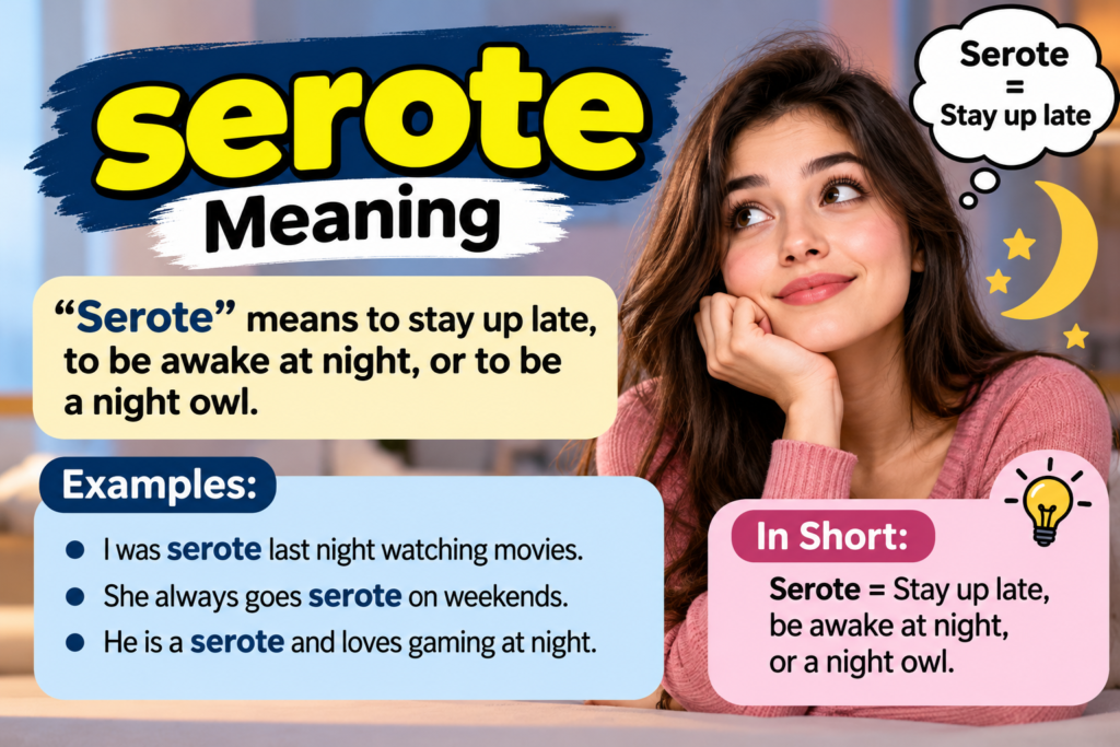 serote-meaning