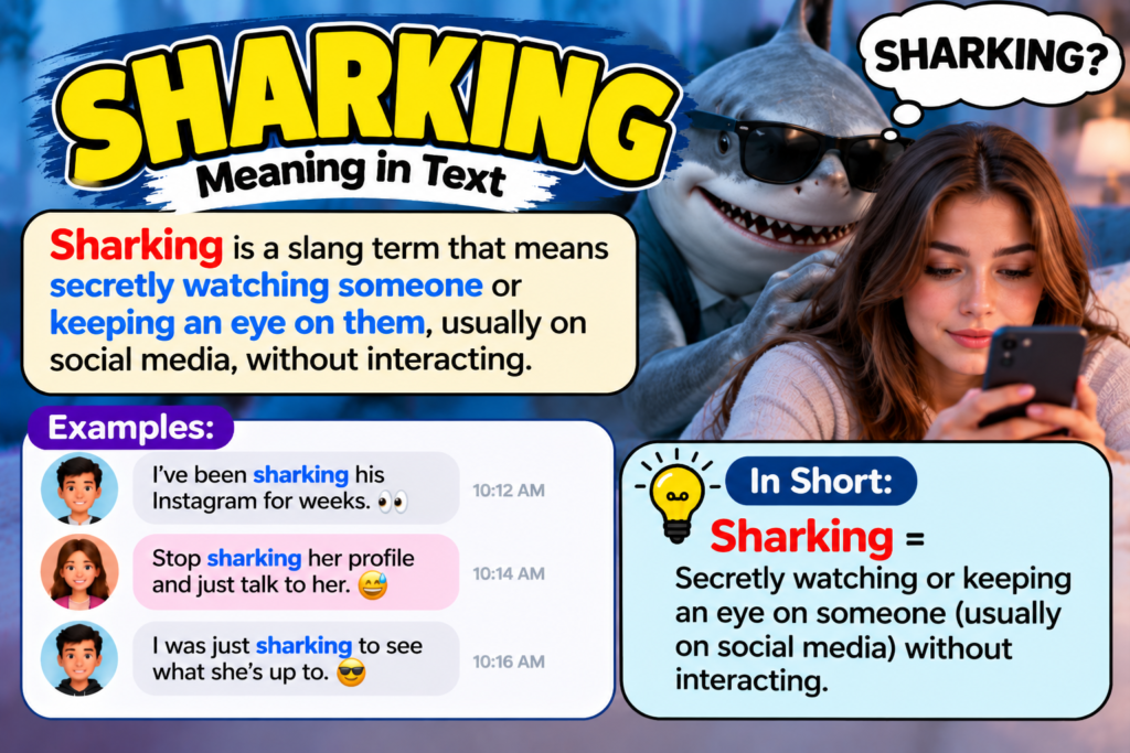 what-does-sharking-mean